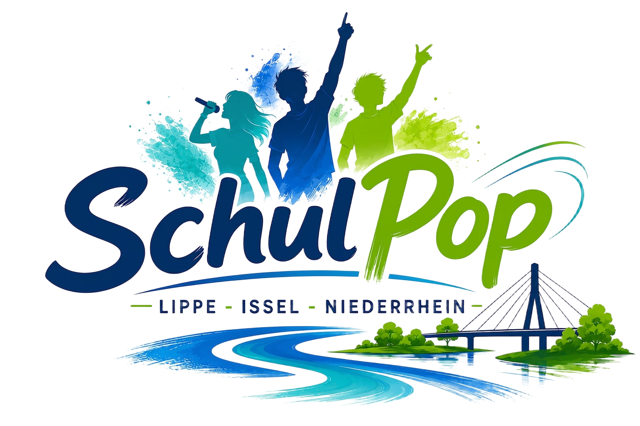 SchulPop Logo – Lippe, Issel, Niederrhein